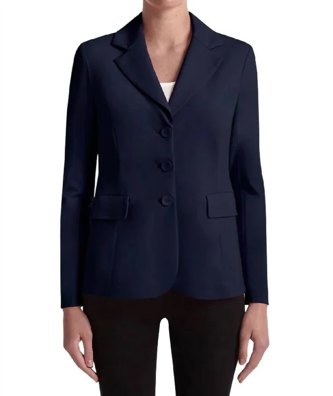 Perserverence Blazer In Navy Stylish Blazer Jacket