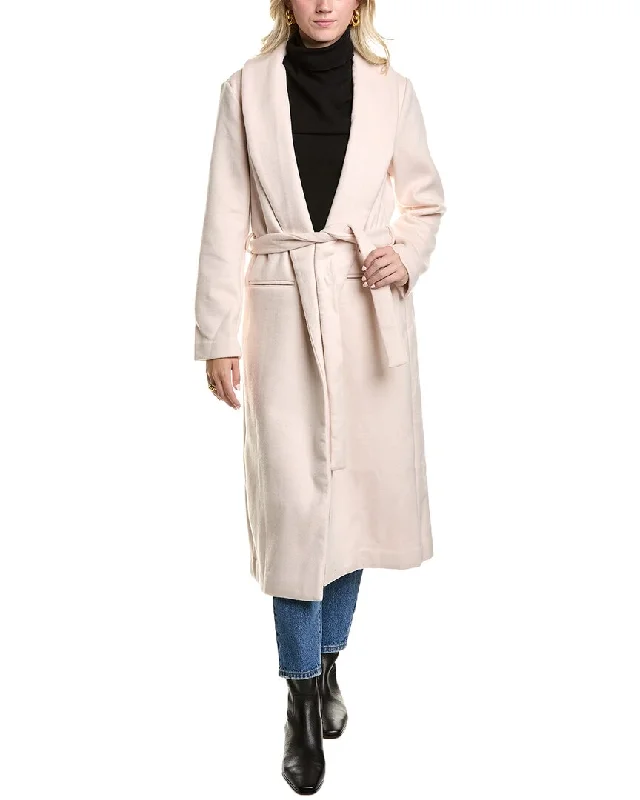 Femme Society Wool-Blend Coat Women’s Blazer Trend