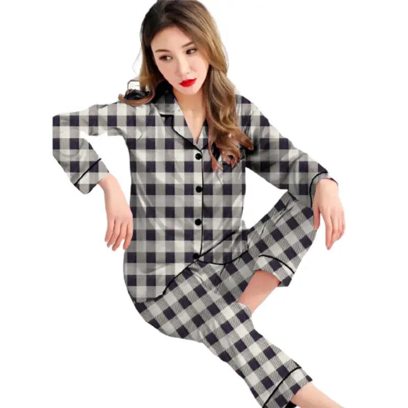 Branded nighties online | Printed night suit for ladies online Summer pajama sets