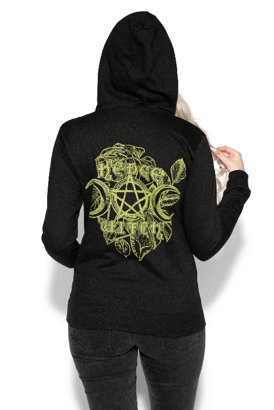 Hedge Witch - Women's Pullover Hoodie Thermal insulation sweaters