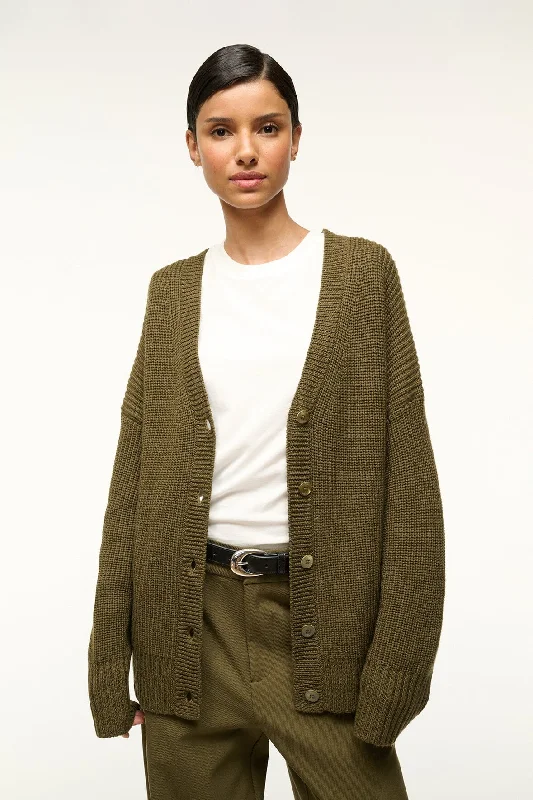 MATILDA CARDIGAN | SERGEANT GREEN Cropped sweaters