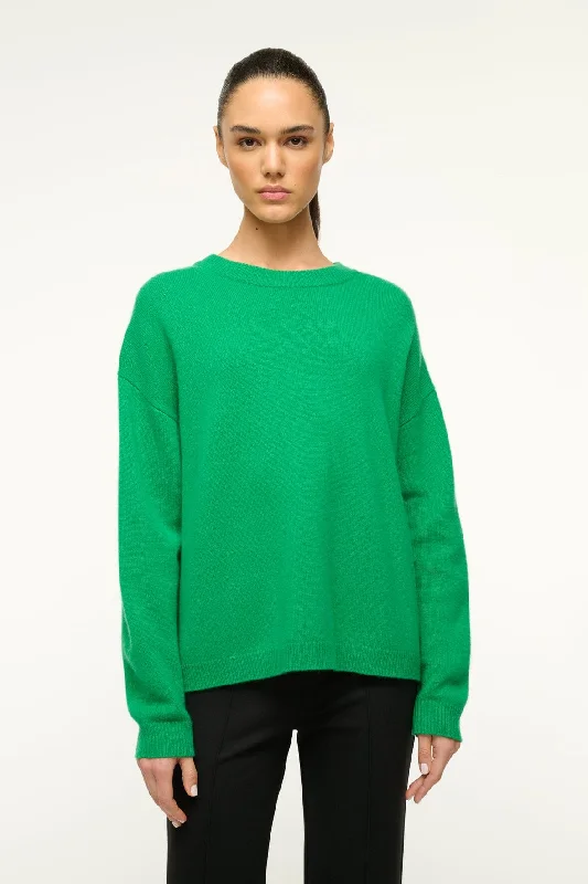 SERRANO CASHMERE RELAXED CREW | CLOVER Vintage sweaters