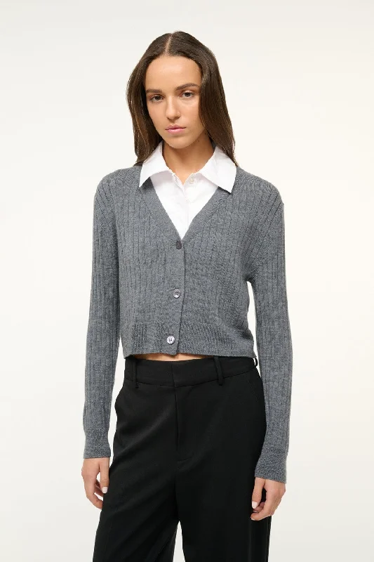 WALLIS SWEATER | CHARCOAL WHITE Expensive sweaters