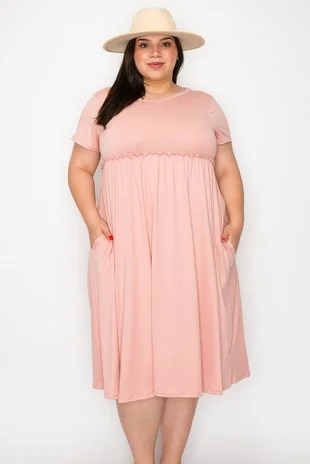 The Misty Pink Midi Dress Cocktail midi dresses