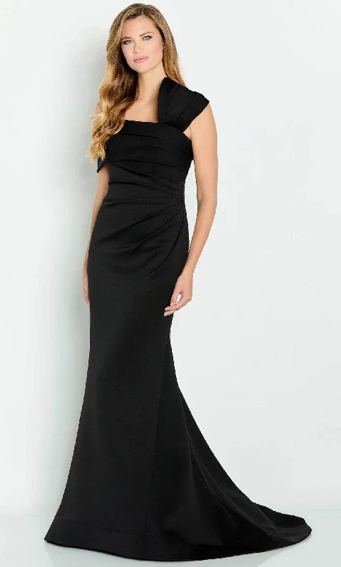 Cameron Blake CB144 - Draped Asymmetrical Evening Gown Bodycon party dresses