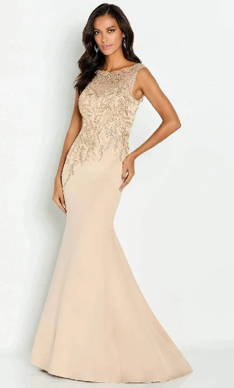 Cameron Blake CB148 - Sleeveless Embroideries Evening Gown Fashion Nova party dresses