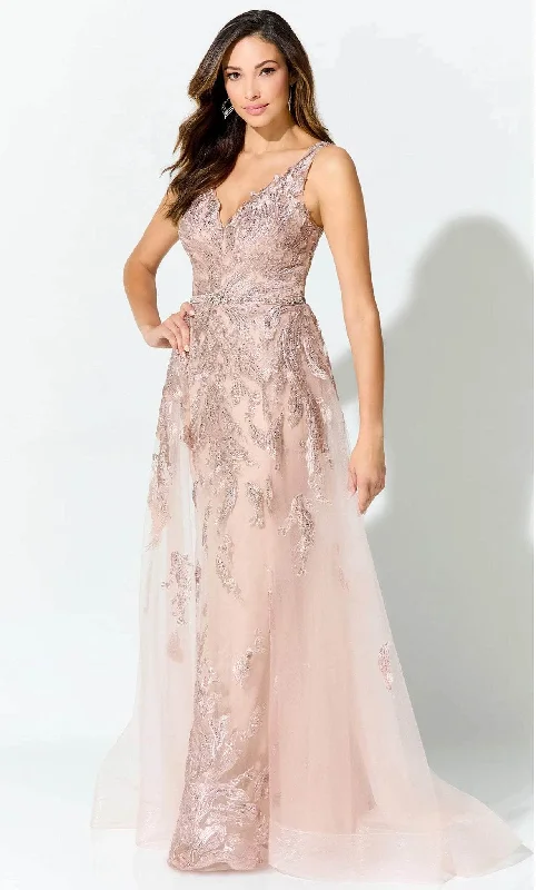 Ivonne D ID924 - Embellished Overskirt Evening Gown Spring party dresses