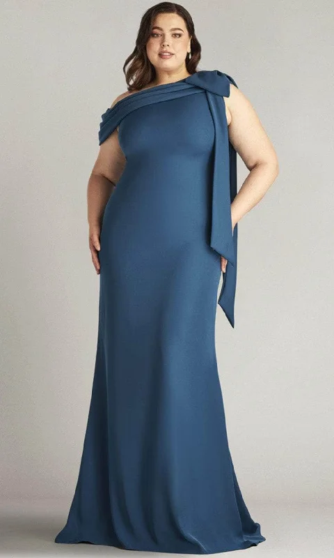 Tadashi Shoji ALG18371LQ - Draped Asymmetric Neck Formal Gown Fashion-forward party dresses