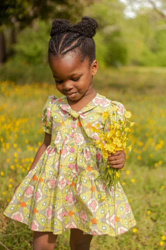 Hyacinth Dress PDF Sewing Pattern Organza floral dresses