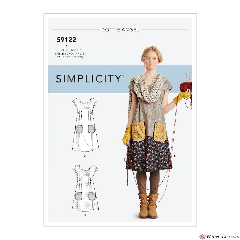 Simplicity Pattern S9122 Misses' Dresses or Tunic Summer floral dresses