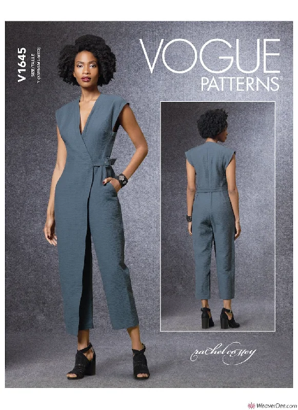 Vogue Pattern V1645 Misses' Jumpsuit Affordable floral dresses