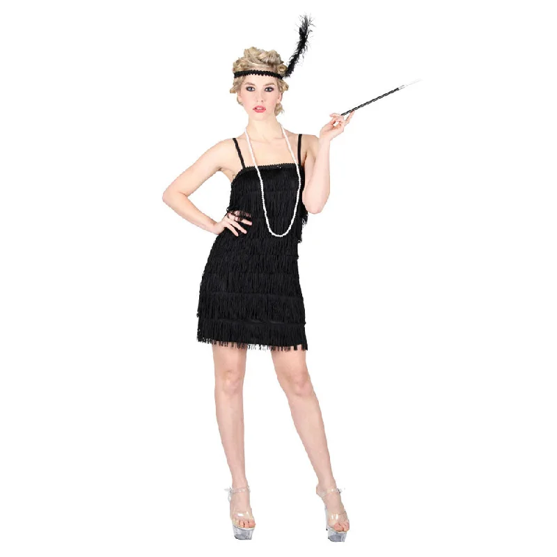 Showtime Flapper Girl Black Festival unclassified dresses