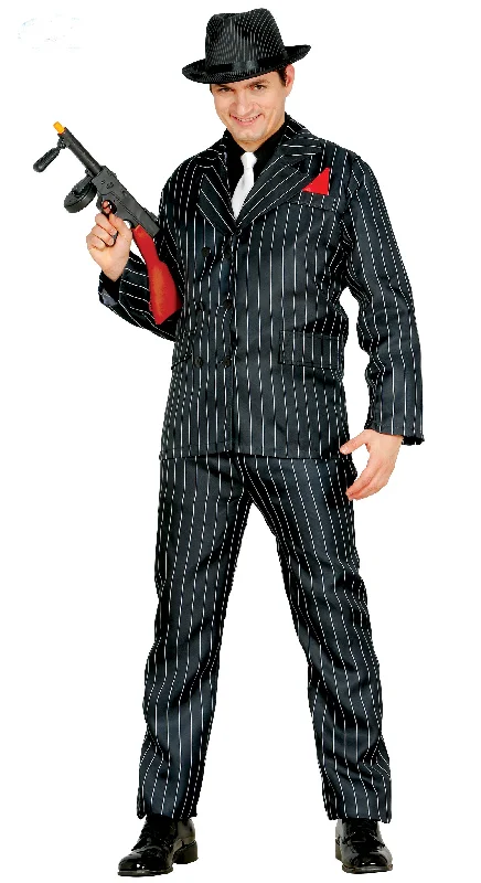 1920's Pinstripe Gangster Suit Costume Beach unclassified dresses