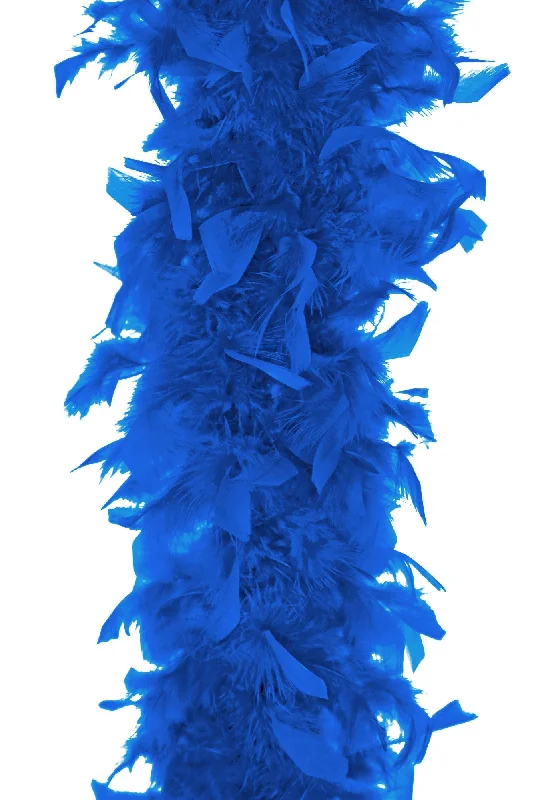 Feather Boa Neon Blue 180cm Vacation unclassified dresses