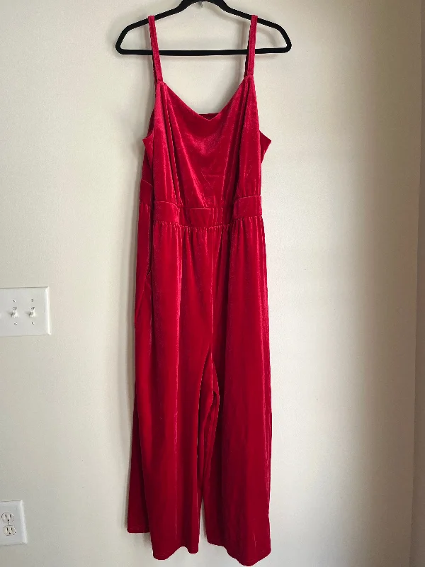 Jumpsuit By Torrid In Red, Size: 2x Sexy unclassified dresses