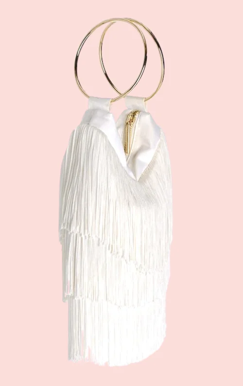 Margot Fringe Bag - Ivory Comfortable unclassified dresses