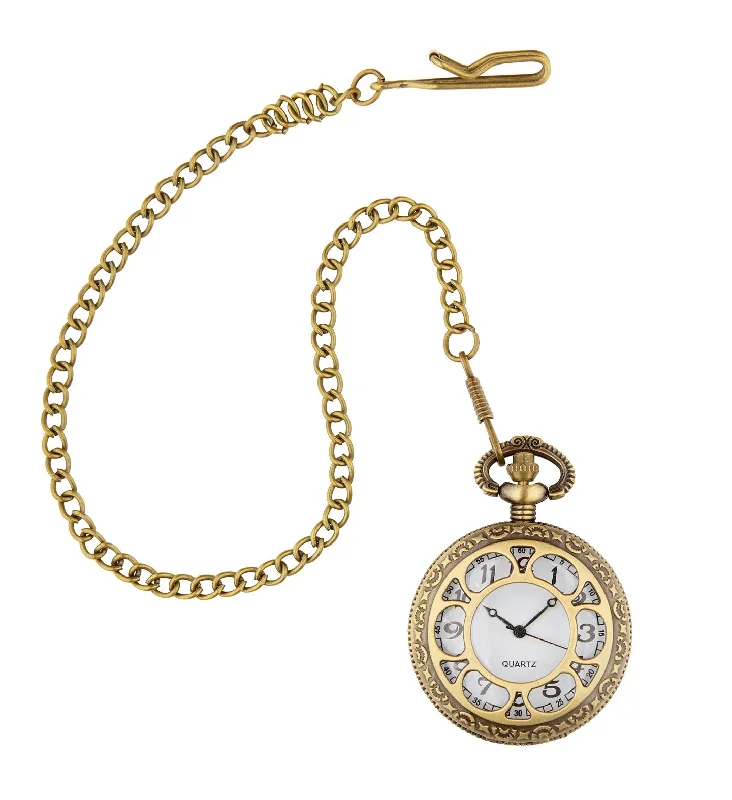 Mechanical Pocket Watch with Chain Silk unclassified dresses