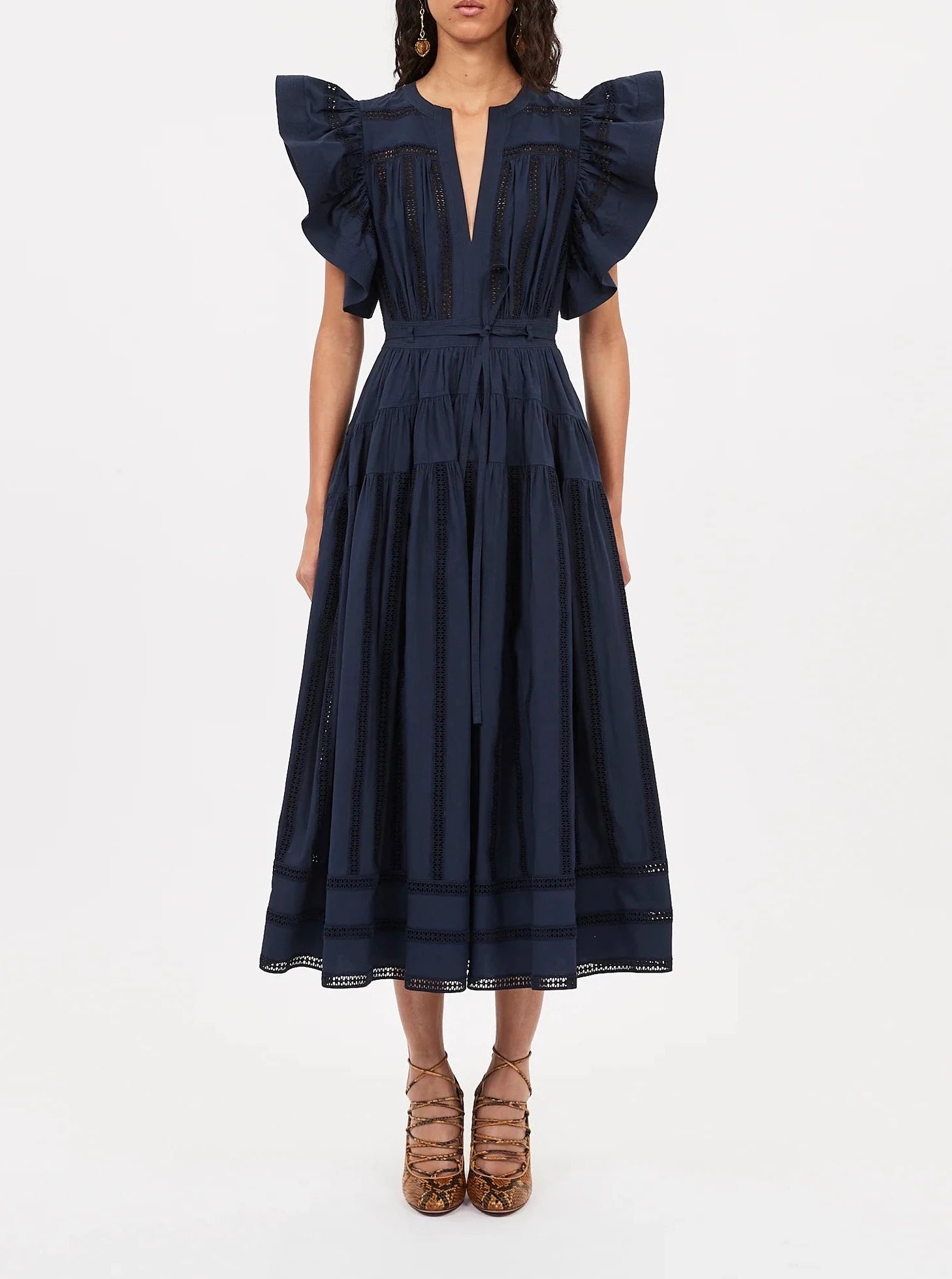 Ulla Johnson Emery Dress in Midnight Anniversary unclassified dresses