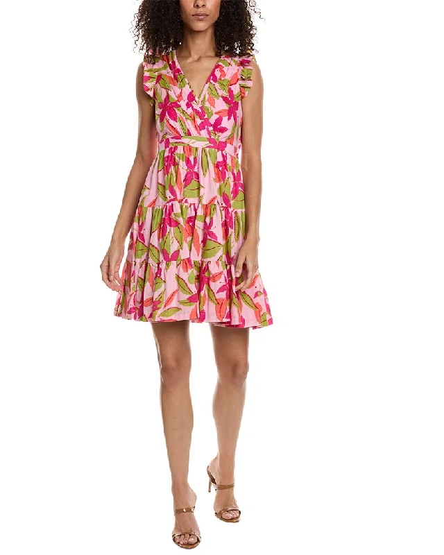 Taylor Printed Lawn Mini Dress Mini Skirt Casual